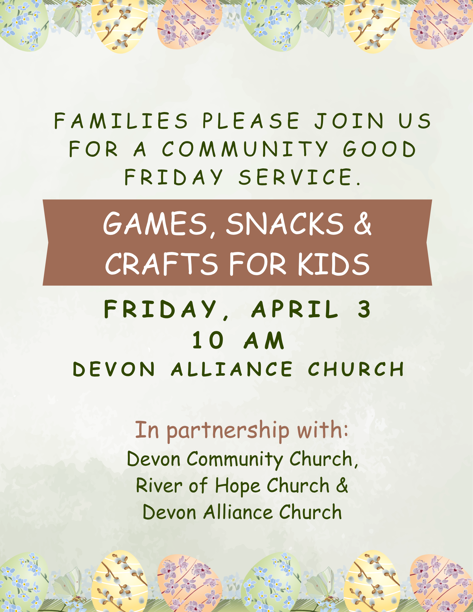 Good Friday Invite Poster