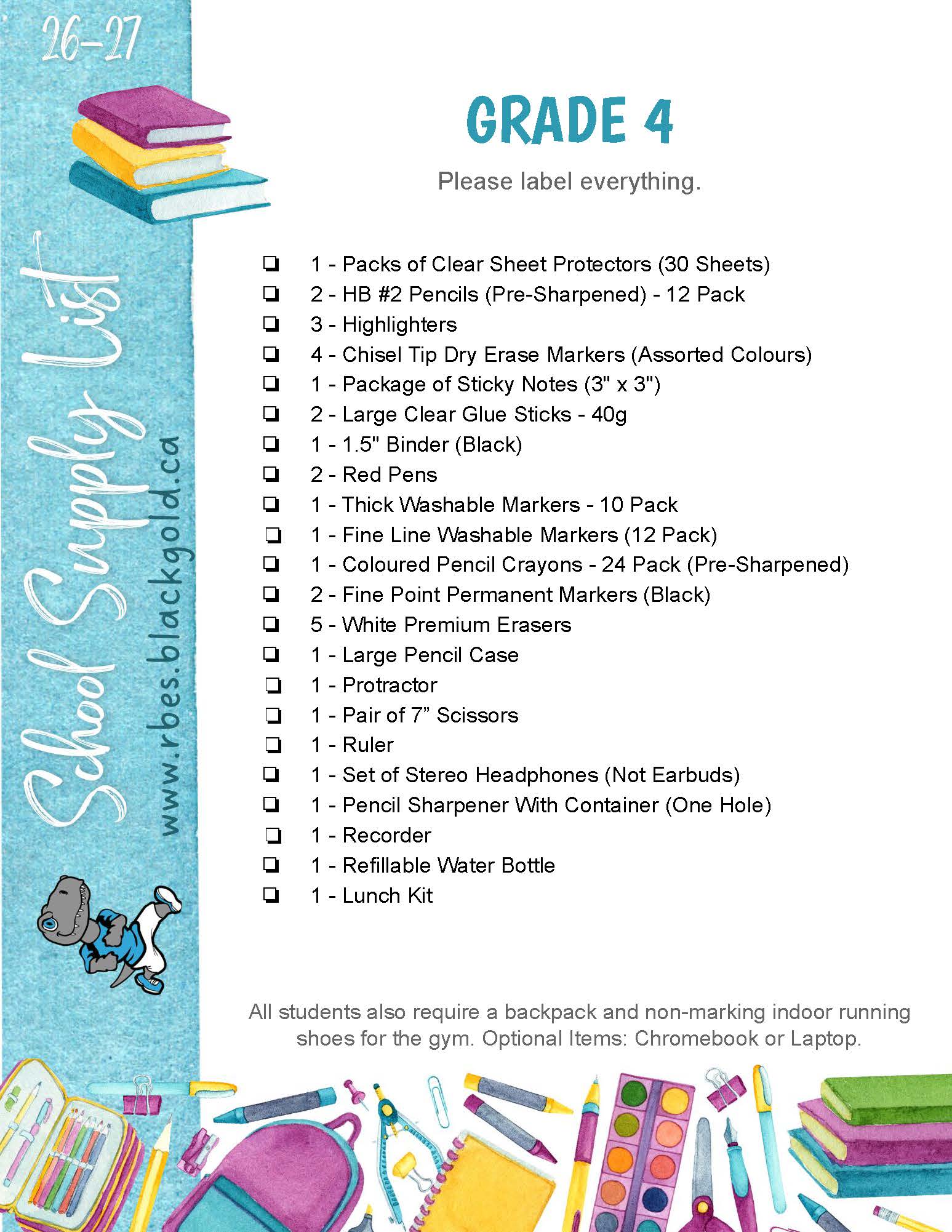 2026 2027 School Supplies Page 5