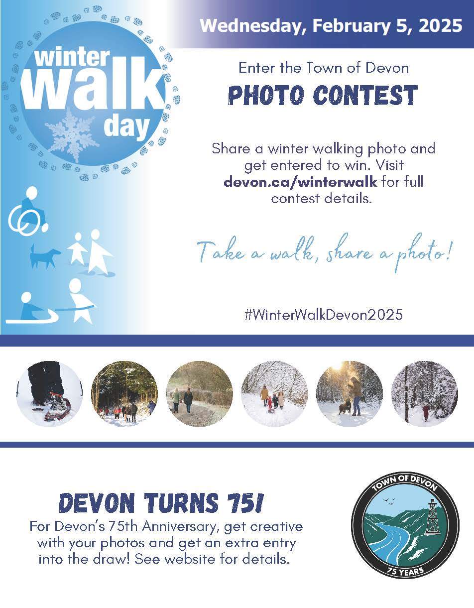 Winter Walk Day 2025 Poster