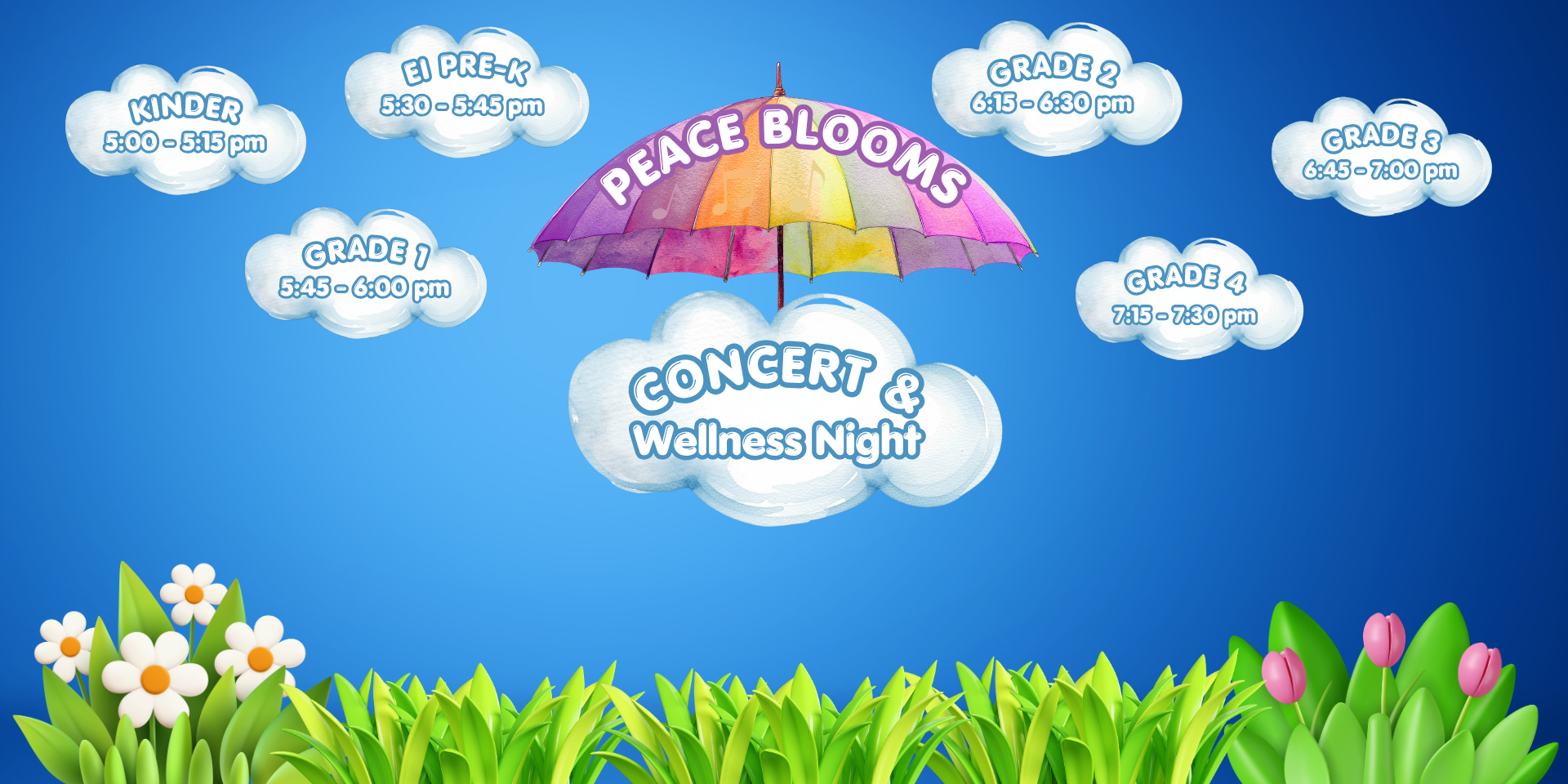 Peace Blooms Concert