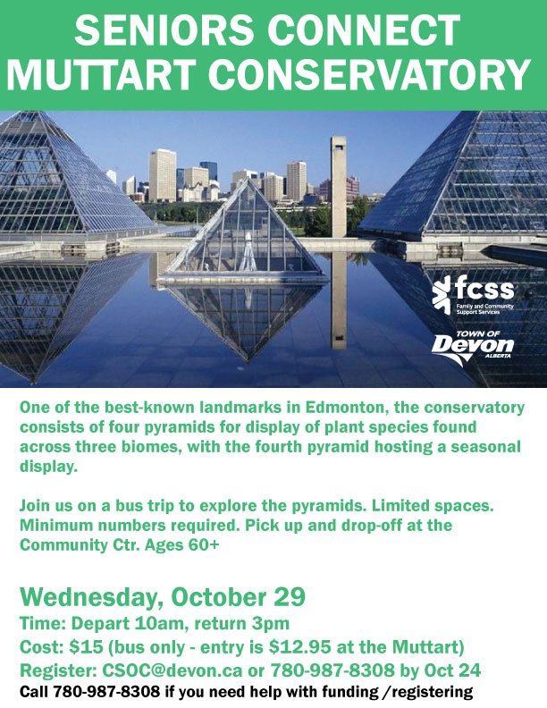 Seniors Connect Muttart 2025