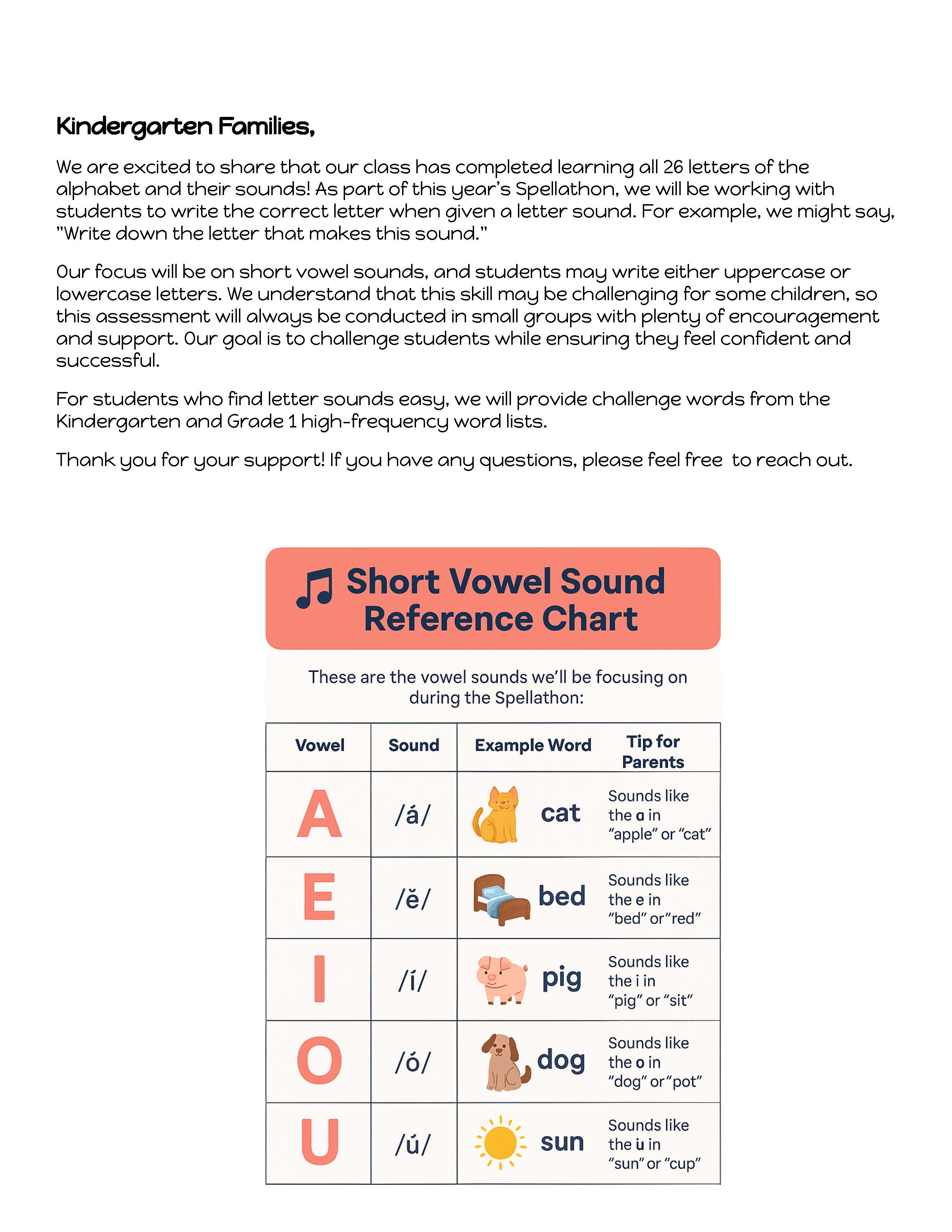 Spell a thon Words Lists Page 1