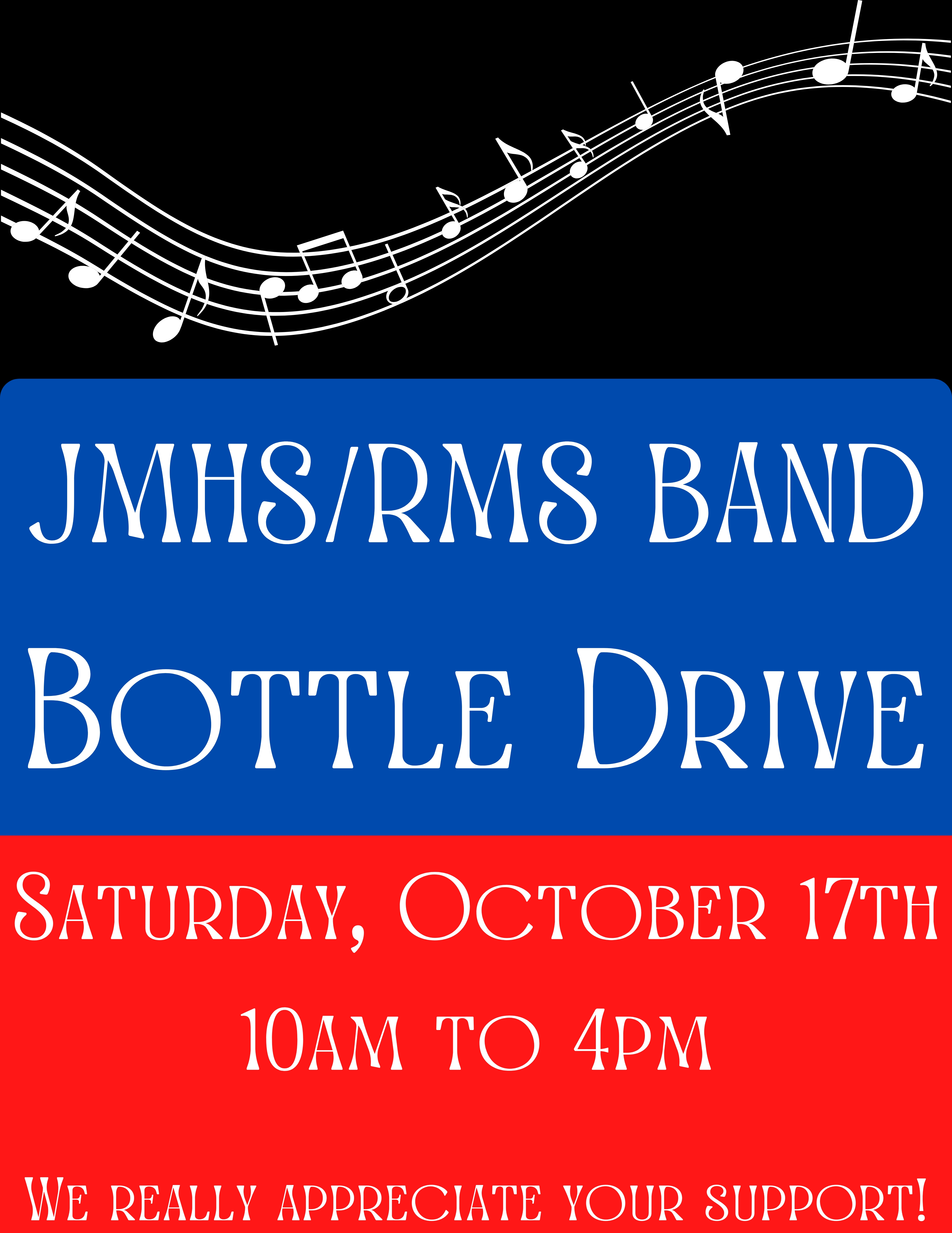 Bottle Drive Graphic