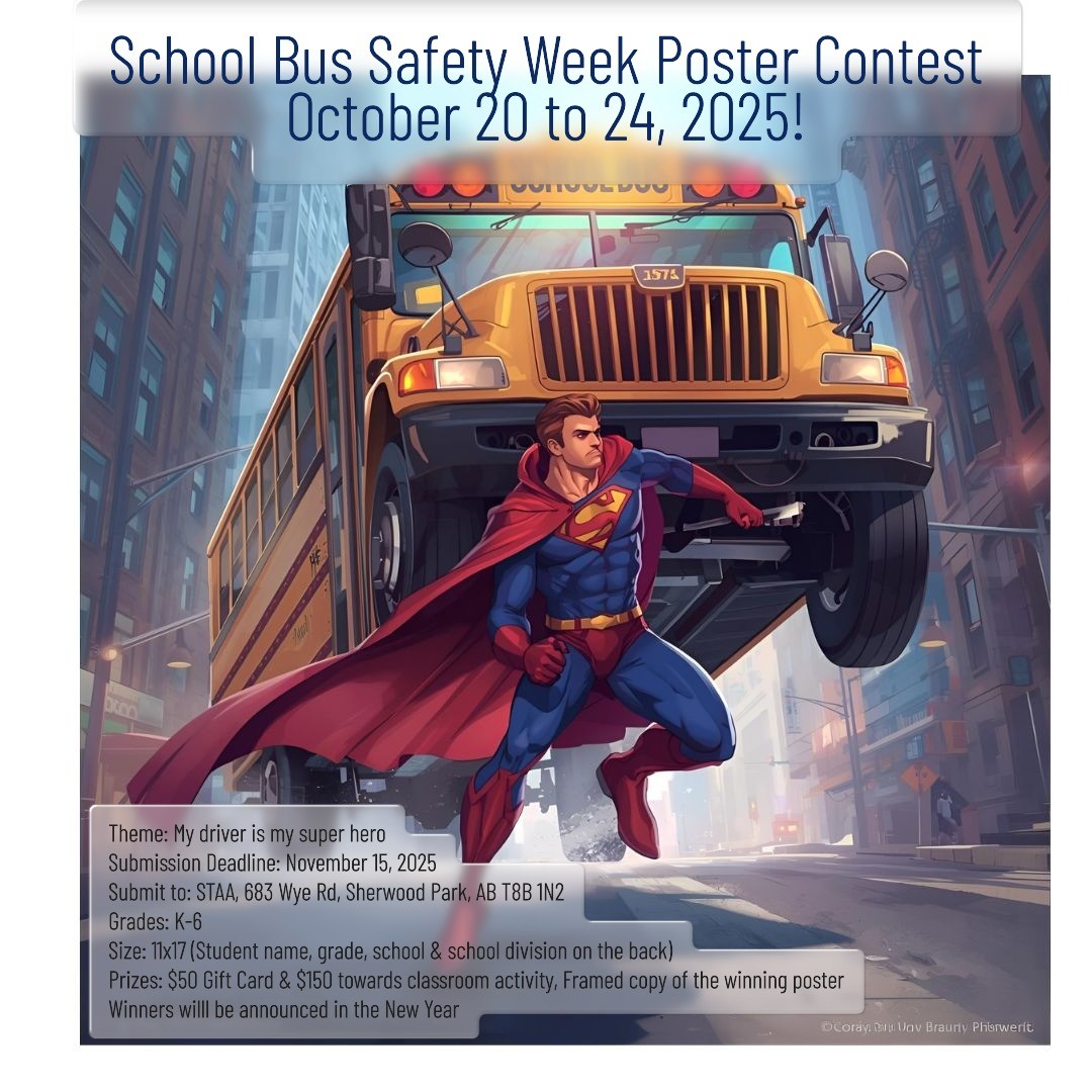 STAA Safety Week Poster Contest 2025 