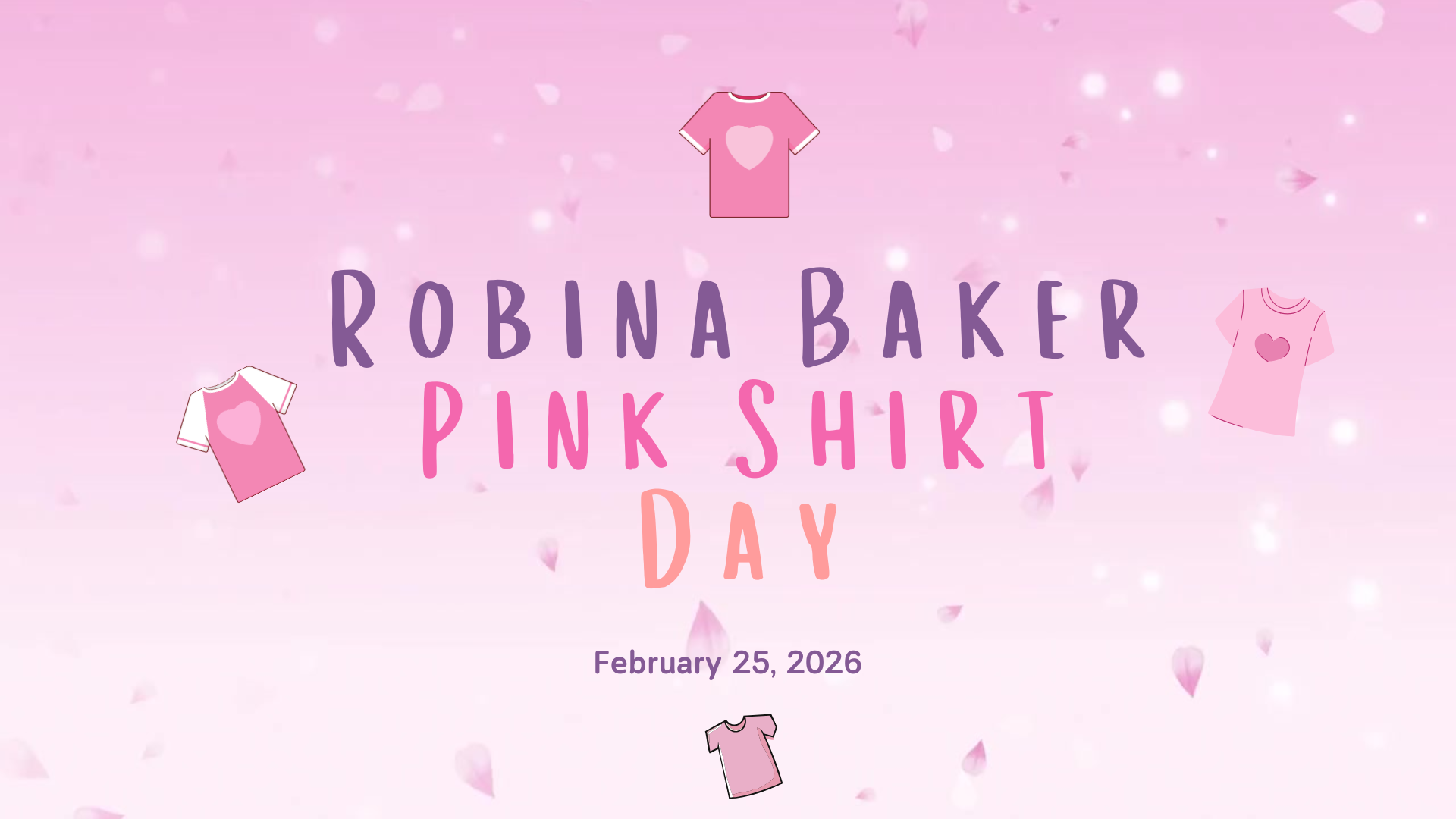 2026 Pink Shirt Day