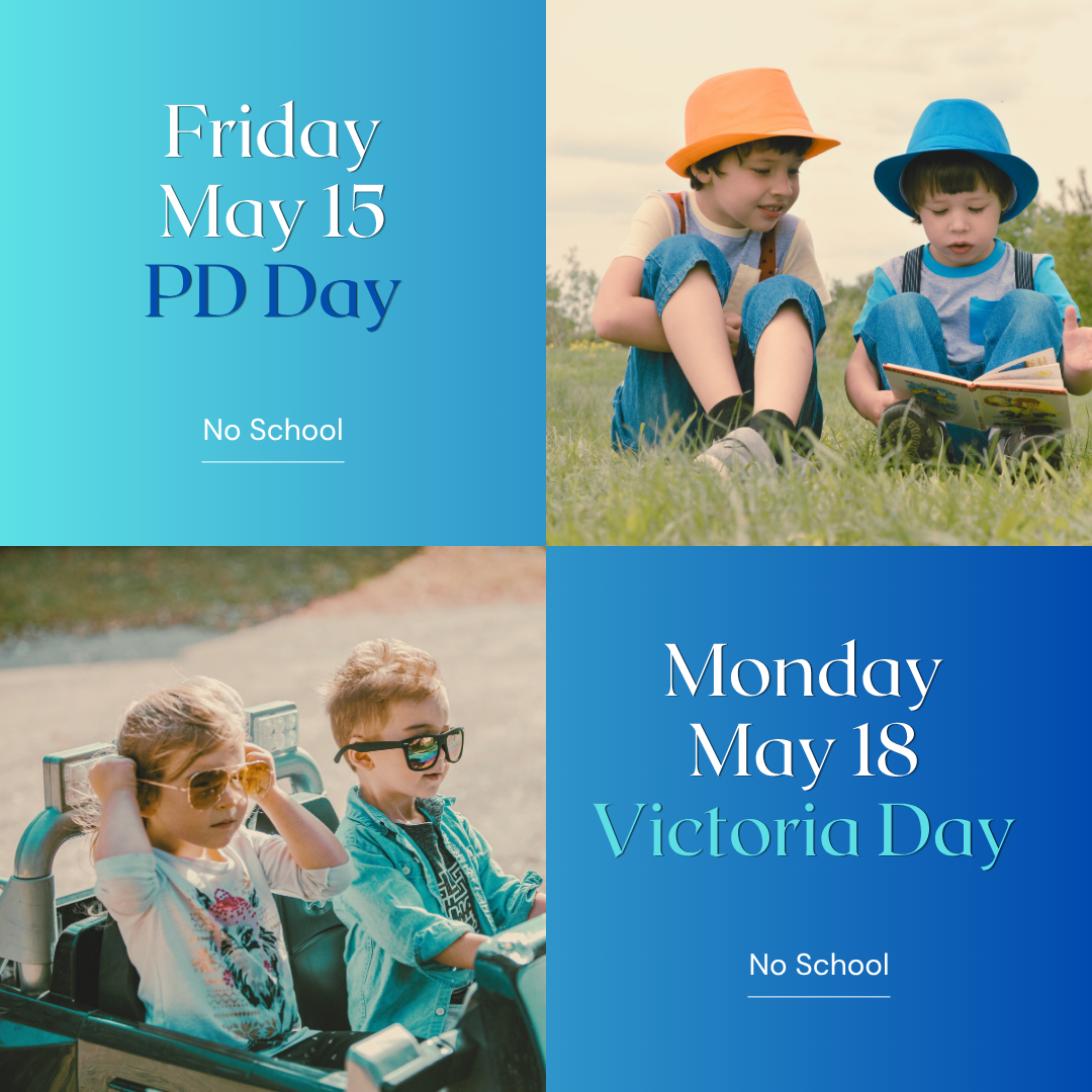 Friday May 15 PD Day