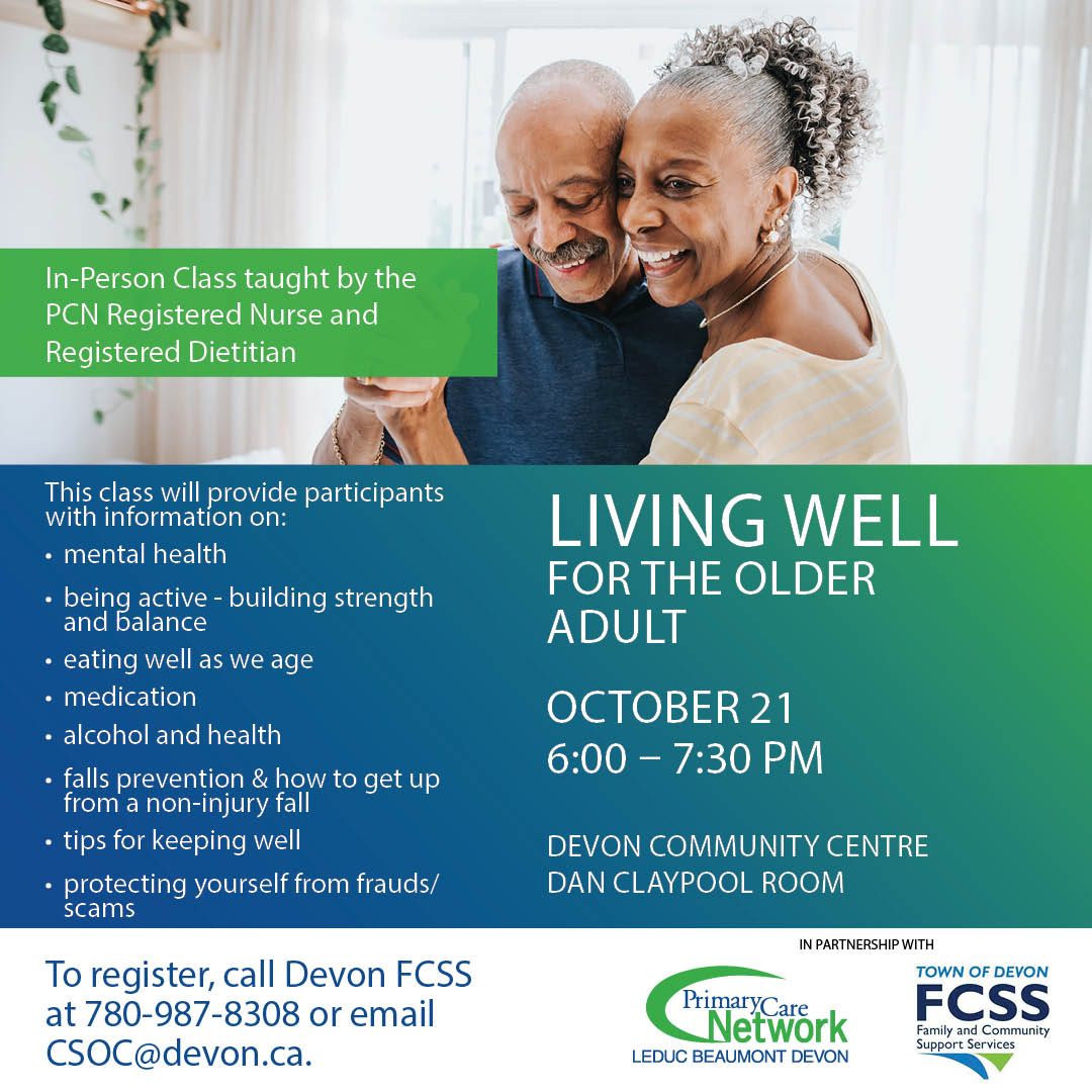 Living Well for the Older Adult Class F B 2025